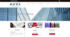 Desktop Screenshot of gtiinfo.com.tn